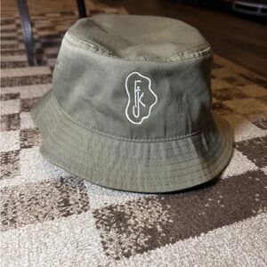 FKJ Olive Green Bucket Hat